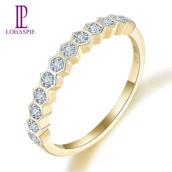 LP Natural Diamond 14K Yellow Gold Wedding Ring AU585 Eternity Engagement Marriage Rings for Women Bridal Valentine's Best Gift
LP Natural Diamond 14K Yellow Gold Wedding Ring AU585 Eternity Engagement Marriage Rings for Women Bridal Valentine's Best Gift