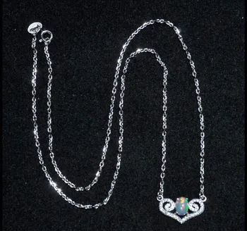 Real Opal necklace Free shipping 925 sterling silver Natural real opal 0.5ct gemstone Fine handworked jewelry #BL181012001
Real Opal necklace Free shipping 925 sterling silver Natural real opal 0.5ct gemstone Fine handworked jewelry #BL181012001