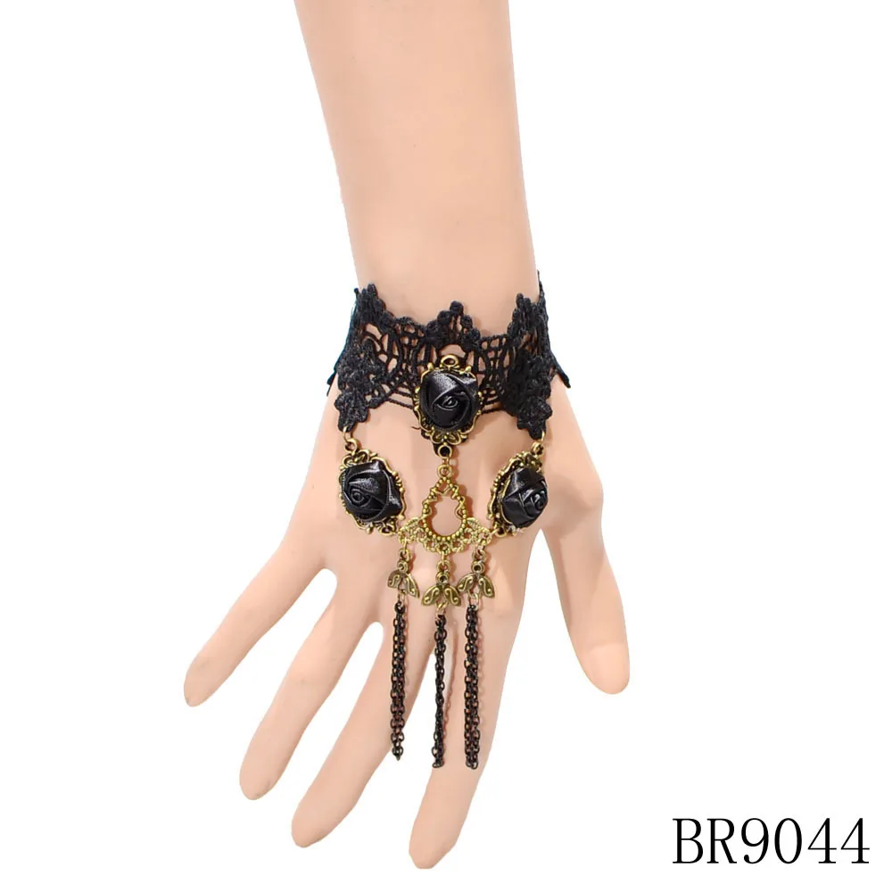 2019 Fashion Vintage Black Lace Bracelet Hand Accessories Goths Royal Women Jewelry
2019 Fashion Vintage Black Lace Bracelet Hand Accessories Goths Royal Women Jewelry
