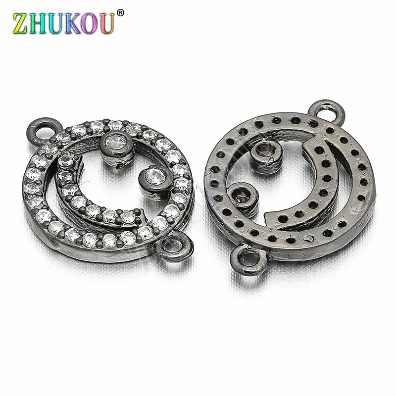 12mm Brass Cubic Zirconia Smile Face Charms Connectors Diy Jewelry Findings Making, Hole: 1mm, Model: VS6
12mm Brass Cubic Zirconia Smile Face Charms Connectors Diy Jewelry Findings Making, Hole: 1mm, Model: VS6