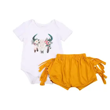Pudcoco Newborn Baby Girls Clothes Short Sleeve Deer Tops Romper Playsuit Tassels Pants Shorts Summer Kids Outfit Clothes Set
Pudcoco Newborn Baby Girls Clothes Short Sleeve Deer Tops Romper Playsuit Tassels Pants Shorts Summer Kids Outfit Clothes Set