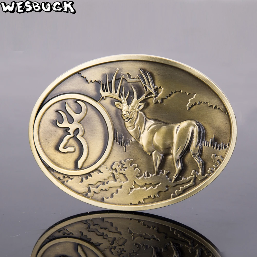 WesBuck Brand Deer Hunting Belt Buckles for Men Women Buckles Metal Cowboy Cowgirl Western Fivela Marvel Boucle Ceinture
WesBuck Brand Deer Hunting Belt Buckles for Men Women Buckles Metal Cowboy Cowgirl Western Fivela Marvel Boucle Ceinture