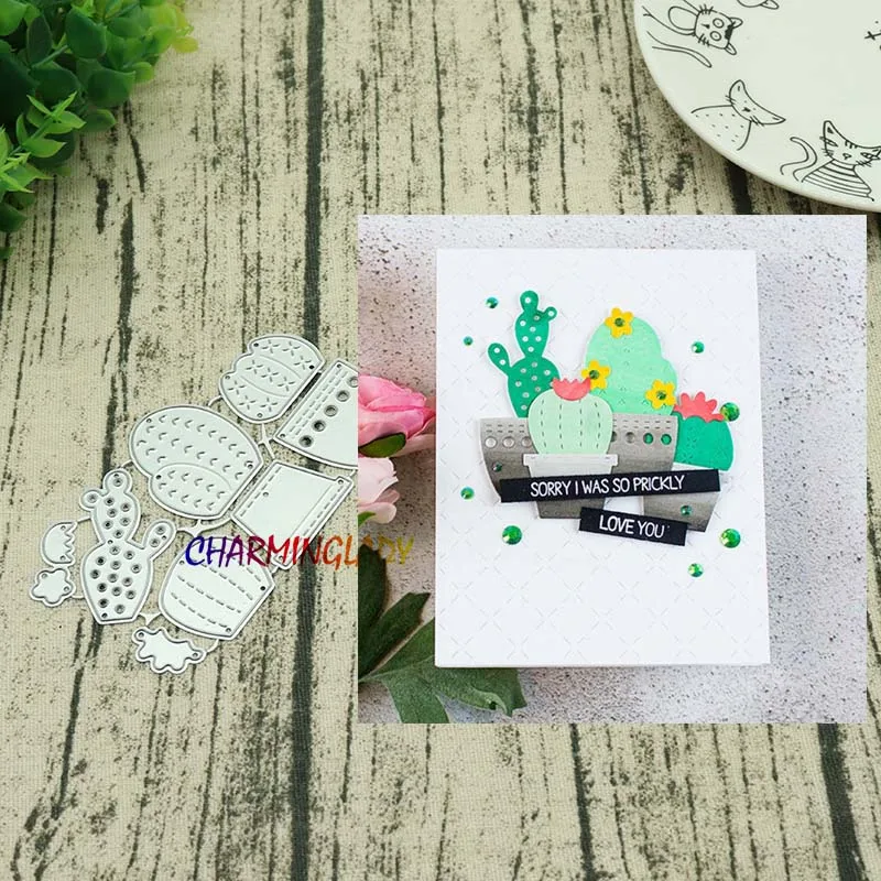 Cactus Metal Cutting Dies For DIY Scrapbooking Embossing Paper Cards Decorative Crafts New 2018
Cactus Metal Cutting Dies For DIY Scrapbooking Embossing Paper Cards Decorative Crafts New 2018
