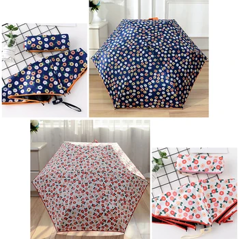 Portable Sunny Colorful Foldable Umbrella Female Windproof Rain Mini Pocket Umbrella Waterproof Travel Tool umbrellas 20.5cm
Portable Sunny Colorful Foldable Umbrella Female Windproof Rain Mini Pocket Umbrella Waterproof Travel Tool umbrellas 20.5cm