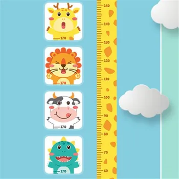 1PC Cartoon Tiger Cow Lion Dinosaur Height Measure Sticker For Baby Wall Decals Kindergarten Bedroom Living Room Decor 45*60CM
1PC Cartoon Tiger Cow Lion Dinosaur Height Measure Sticker For Baby Wall Decals Kindergarten Bedroom Living Room Decor 45*60CM