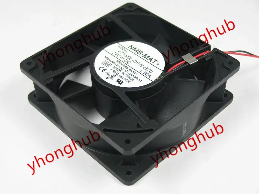 NMB-MAT 4715SL-05W-B70 D00 DC 24V 1.50A 120x120x38 мм вентилятор охлаждения сервера
NMB-MAT 4715SL-05W-B70 D00 DC 24V 1.50A 120x120x38 мм вентилятор охлаждения сервера