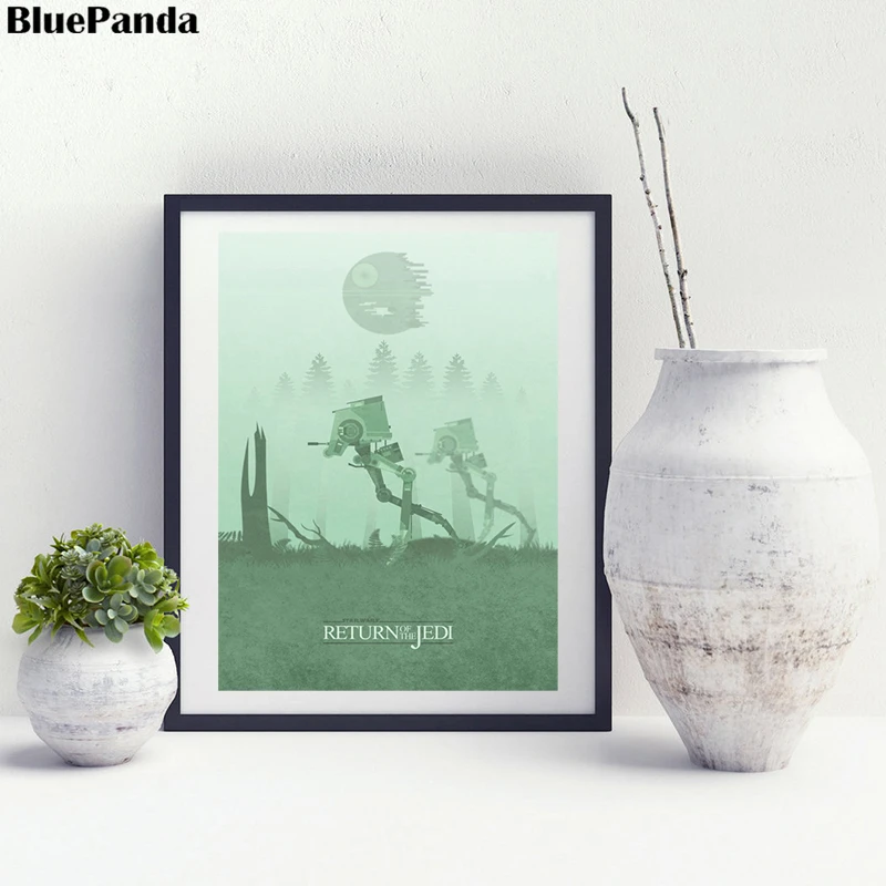 Star Wars Episode VI Return Of The Jedi Trilogy Art Minimal Endor Planet Poster Print Wall Picture Modern Home Room Wall Decor
Star Wars Episode VI Return Of The Jedi Trilogy Art Minimal Endor Planet Poster Print Wall Picture Modern Home Room Wall Decor
