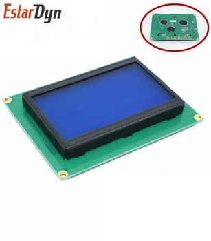 5pcs 128*64 DOTS LCD module 5V blue screen 12864 LCD with backlight ST7920 Parallel port LCD12864
5pcs 128*64 DOTS LCD module 5V blue screen 12864 LCD with backlight ST7920 Parallel port LCD12864