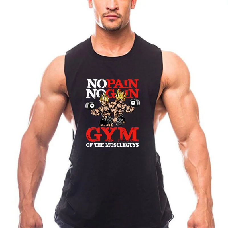 New Brand clothing Bodybuilding Fitness Men gyms Tank Top Vest NO PAIN NO GAIN COTTON Stringer sportswear sleeveless shirt
New Brand clothing Bodybuilding Fitness Men gyms Tank Top Vest NO PAIN NO GAIN COTTON Stringer sportswear sleeveless shirt