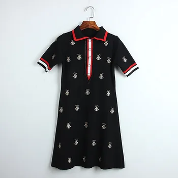 New luxury Women England Embroidered bee stripes Vintage Party Club Lolita Rock DressWear Dresses Clubwear Gypsy Unique #SN3
New luxury Women England Embroidered bee stripes Vintage Party Club Lolita Rock DressWear Dresses Clubwear Gypsy Unique #SN3