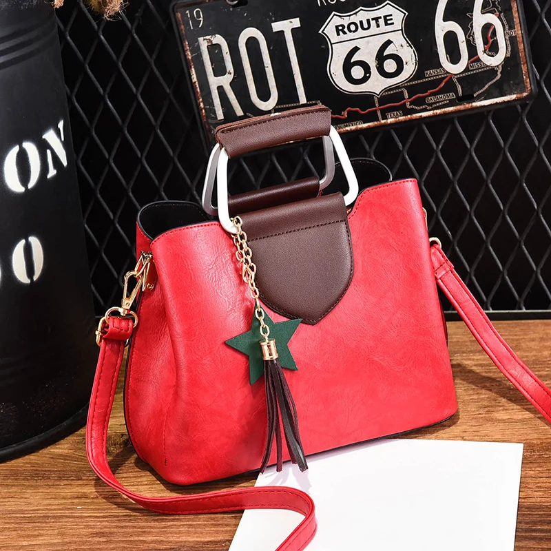 Women Bag2017 New Handbags Fashion Retro Handbag Simple Leisure Wild Bags Shoulder Messenger Package 
Women Bag2017 New Handbags Fashion Retro Handbag Simple Leisure Wild Bags Shoulder Messenger Package