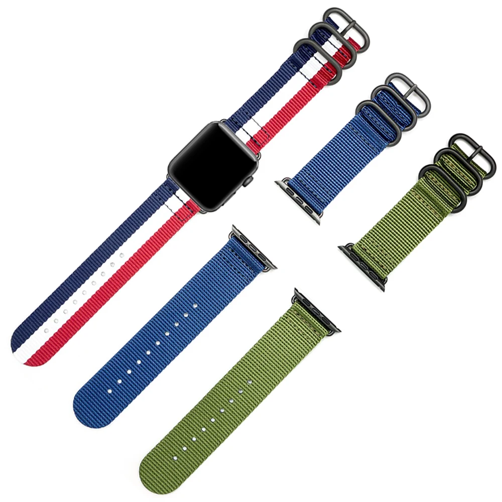 Canvas Nylon band for Apple watch series 42mm 38mm strap watchband for iWatch Series 1 2 3 Replaceable Bracelet bands
Canvas Nylon band for Apple watch series 42mm 38mm strap watchband for iWatch Series 1 2 3 Replaceable Bracelet bands