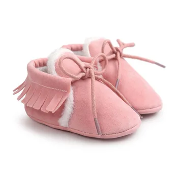 WEIXINBUY Baby First Walkers Newborn Baby Boy Girl PU Suede Leather Moccasins Fringe Soft Soled Non-slip Footwear Shoes
WEIXINBUY Baby First Walkers Newborn Baby Boy Girl PU Suede Leather Moccasins Fringe Soft Soled Non-slip Footwear Shoes