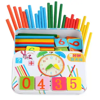 Creativity Wooden Magnetic Number Sticks Blocks Math Clock Learning Educational Kids Toy
Creativity Wooden Magnetic Number Sticks Blocks Math Clock Learning Educational Kids Toy