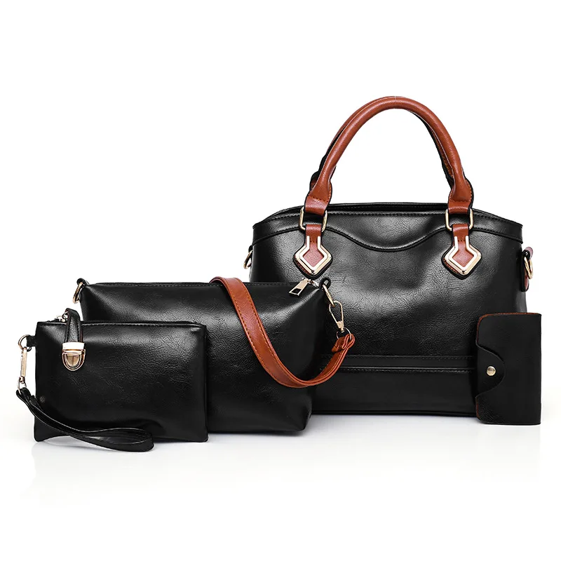 4pcs Women Bag Set Leather Handbags Fashion Designer Crossbody houlder Bag Female Tote Ladies Messenger Bag Clutch Bolsas Mujer
4pcs Women Bag Set Leather Handbags Fashion Designer Crossbody houlder Bag Female Tote Ladies Messenger Bag Clutch Bolsas Mujer