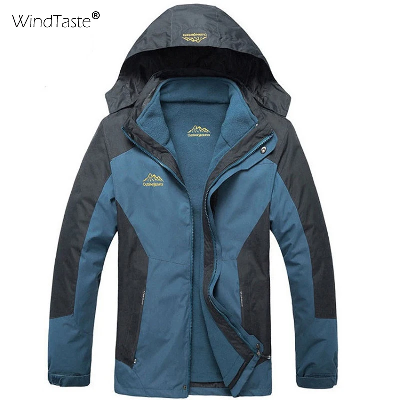 WindTaste 8XL Men's Women's 2 Pieces Thick Winter Inner Fleece Jacket Outdoor Sport Warm Coats Male Female Thermal Jackets KA097 
WindTaste 8XL Men's Women's 2 Pieces Thick Winter Inner Fleece Jacket Outdoor Sport Warm Coats Male Female Thermal Jackets KA097