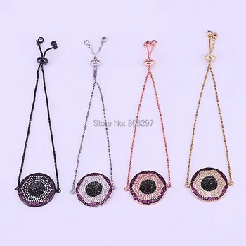 5Pcs Round bracelets for women mix color cz micro pave zirconia adjustable chain Macrame bracelet jewelry
5Pcs Round bracelets for women mix color cz micro pave zirconia adjustable chain Macrame bracelet jewelry