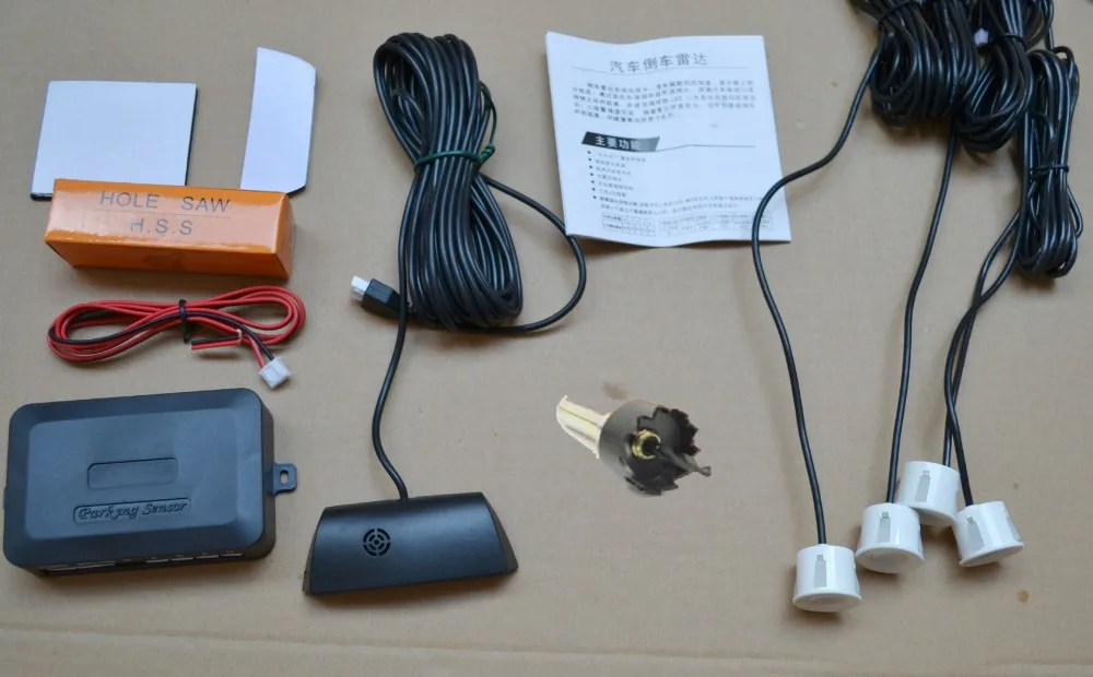 One Set Led Parking Sensor Auto Car Detector Parktronic Display Reverse Backup Radar Monitor System with 4 Sensors
One Set Led Parking Sensor Auto Car Detector Parktronic Display Reverse Backup Radar Monitor System with 4 Sensors