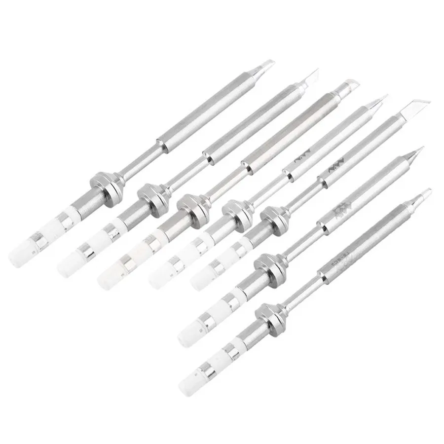 Soldering Solder Iron Replacement Tip for TS100 Soldering Station Tool Kit (7pcs )
Soldering Solder Iron Replacement Tip for TS100 Soldering Station Tool Kit (7pcs )
