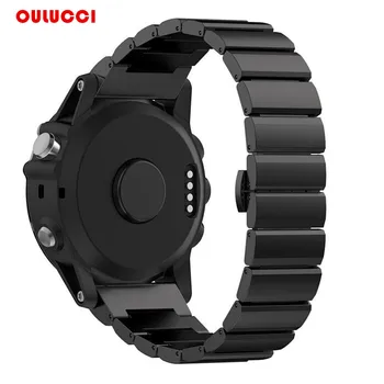 Stainless Steel Metal Replacement Link Bracelet with Double Button Folding Clasp for Fenix 3 / Fenix 3 HR / Fenix 5X Smart Watch
Stainless Steel Metal Replacement Link Bracelet with Double Button Folding Clasp for Fenix 3 / Fenix 3 HR / Fenix 5X Smart Watch