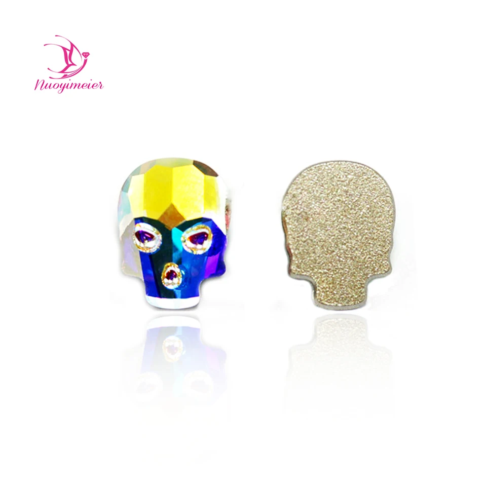 36Pcs 6x8,8x10mm C2570 Crystal AB Skull Super Deal Shiny Non Hotfix Rhinestones Clear Crystal For 3D Nail Art Decoration
36Pcs 6x8,8x10mm C2570 Crystal AB Skull Super Deal Shiny Non Hotfix Rhinestones Clear Crystal For 3D Nail Art Decoration
