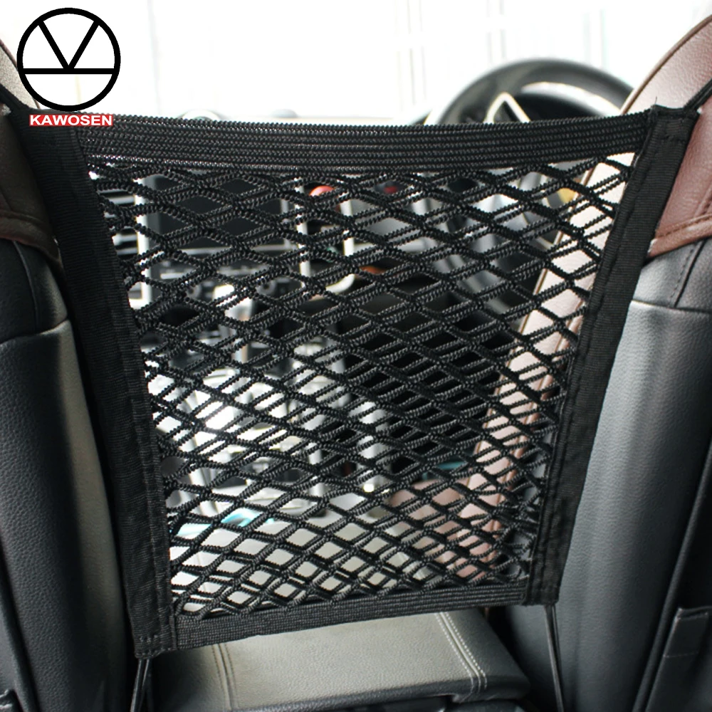 KAWOSEN 20kg Load Strong Elastic Car Mesh Net Bag Between Car Organizer Seat Back Storage Bag Luggage Holder Pocket CMNB01
KAWOSEN 20kg Load Strong Elastic Car Mesh Net Bag Between Car Organizer Seat Back Storage Bag Luggage Holder Pocket CMNB01