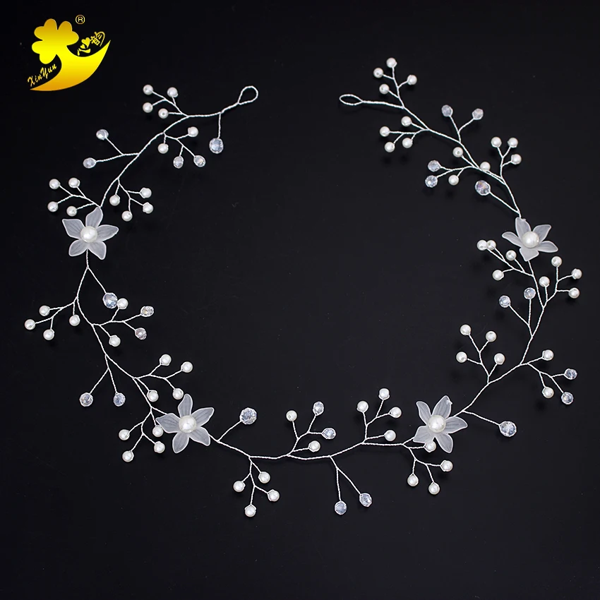 Xinyun Handmade Wedding Hair Accessories Women Hair Vine Headpiece Bridal Hairbands Flower Bride Hair Piece Bridesmaid Gift
Xinyun Handmade Wedding Hair Accessories Women Hair Vine Headpiece Bridal Hairbands Flower Bride Hair Piece Bridesmaid Gift