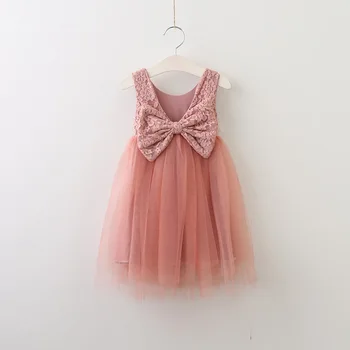 2018 V Back Girl's Summer Dresses With Oversize Lace Bow Princess Straight Boutique Costume Wedding Formal Ball Gown 18PHW0062
2018 V Back Girl's Summer Dresses With Oversize Lace Bow Princess Straight Boutique Costume Wedding Formal Ball Gown 18PHW0062