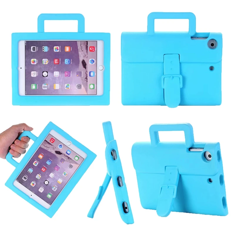 Для iPad mini 1/2/3 чехол EVA Foam противоударный портфель милый мультяшный 3D Стенд детский