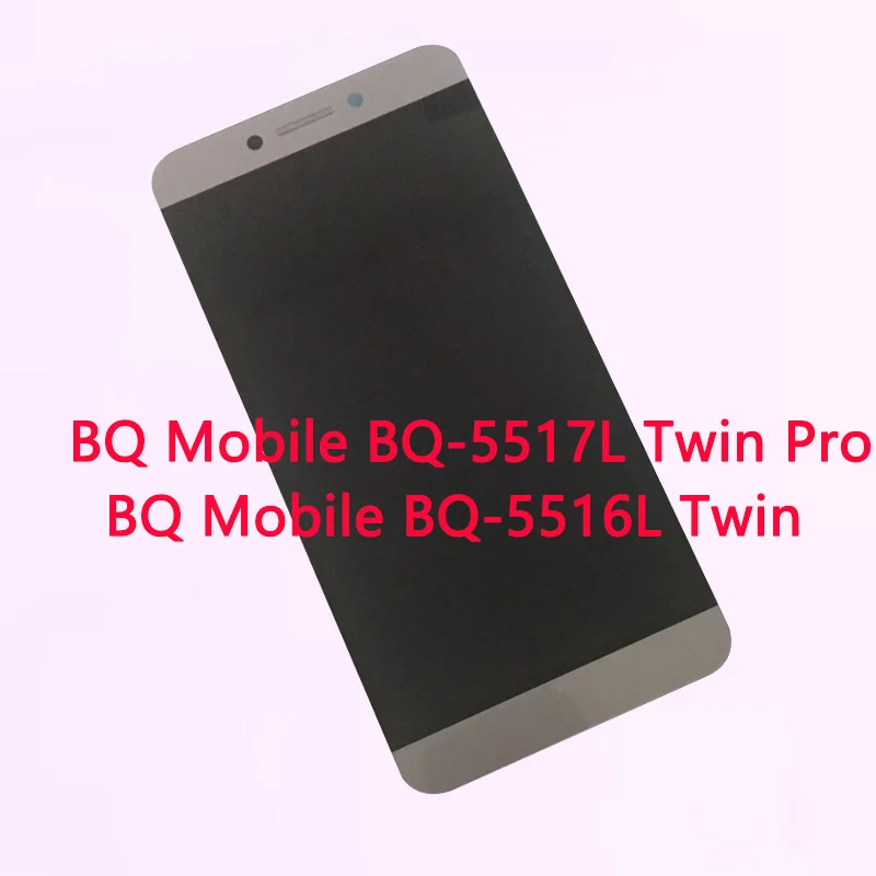 For BQ Mobile BQ-5517L BQ-5516L Twin Pro BQ5517 BQ5517L BQ 5517 5516 LCD Display+Touch Screen Digitizer Sensor Assembly
For BQ Mobile BQ-5517L BQ-5516L Twin Pro BQ5517 BQ5517L BQ 5517 5516 LCD Display+Touch Screen Digitizer Sensor Assembly
