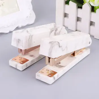 New arrivals Fashion Stapler Rose Gold Marble Printing Stapler Manual Staples For Office Student School Home Stationery
New arrivals Fashion Stapler Rose Gold Marble Printing Stapler Manual Staples For Office Student School Home Stationery