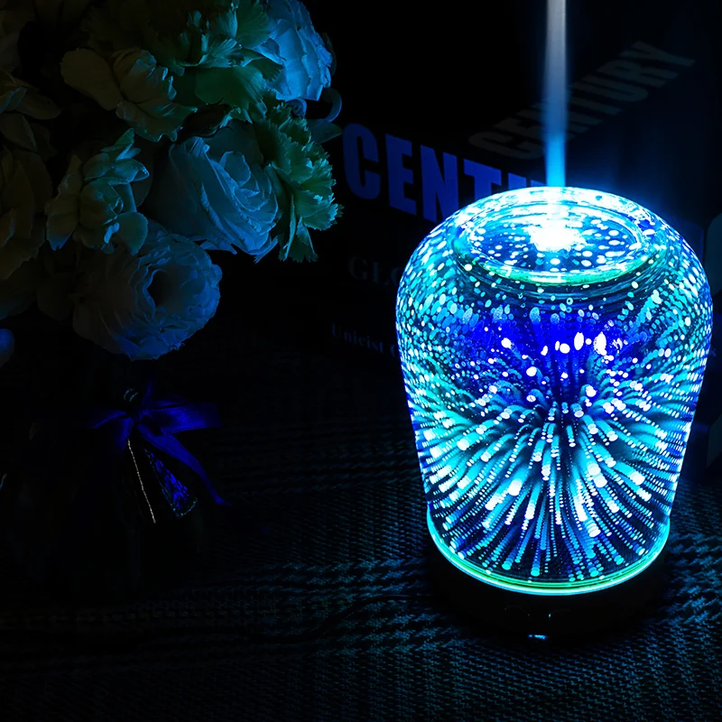 LED Night Light Air Humidifier Aroma Oil Diffuser Mist Ultrasonic Sprayer Aromatherapy Lamp 3D Firework Lamp for Home Decoration
LED Night Light Air Humidifier Aroma Oil Diffuser Mist Ultrasonic Sprayer Aromatherapy Lamp 3D Firework Lamp for Home Decoration