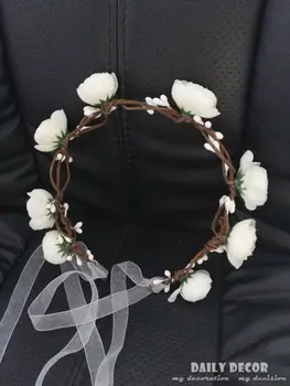 New 2016 white bridal Wedding Hair Accessories Wreath Tiaras Flower Headband Women Crown Bridal Hairbands Guirnalda Grinalda
New 2016 white bridal Wedding Hair Accessories Wreath Tiaras Flower Headband Women Crown Bridal Hairbands Guirnalda Grinalda