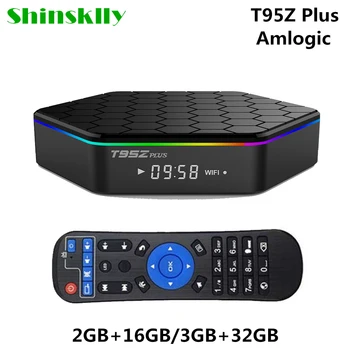 

T95Z Plus Smart Android TV Box Amlogic S912 Octa core RAM 2GB/3GB+ROM 16GB 32GB TV BOX Android 7.1 WiFi 5.8G 4K HD Media Player