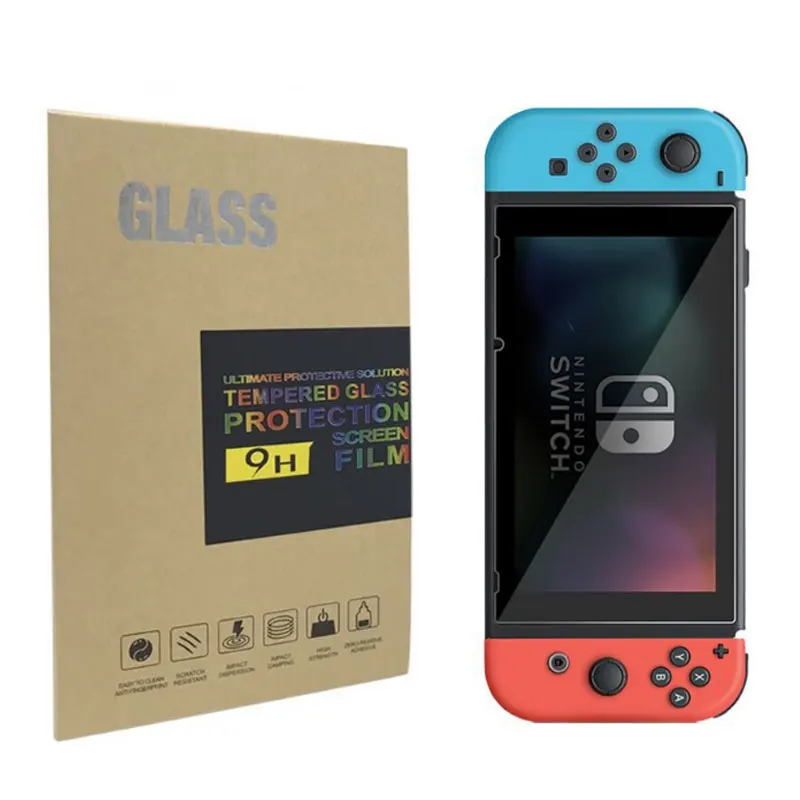 2017 NEW High Quality Tempered Glass Screen Film for Nintendo Switch NS Video Game Console Full Screen Protection Tempered Film
2017 NEW High Quality Tempered Glass Screen Film for Nintendo Switch NS Video Game Console Full Screen Protection Tempered Film