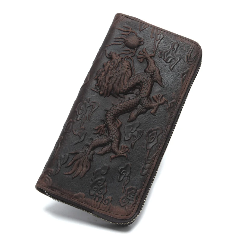 Men's Long Wallet Dragon tiger Print Design High Quality Purse clutch bag Organizer Wallet genuine leather phone holder zipper
Men's Long Wallet Dragon tiger Print Design High Quality Purse clutch bag Organizer Wallet genuine leather phone holder zipper