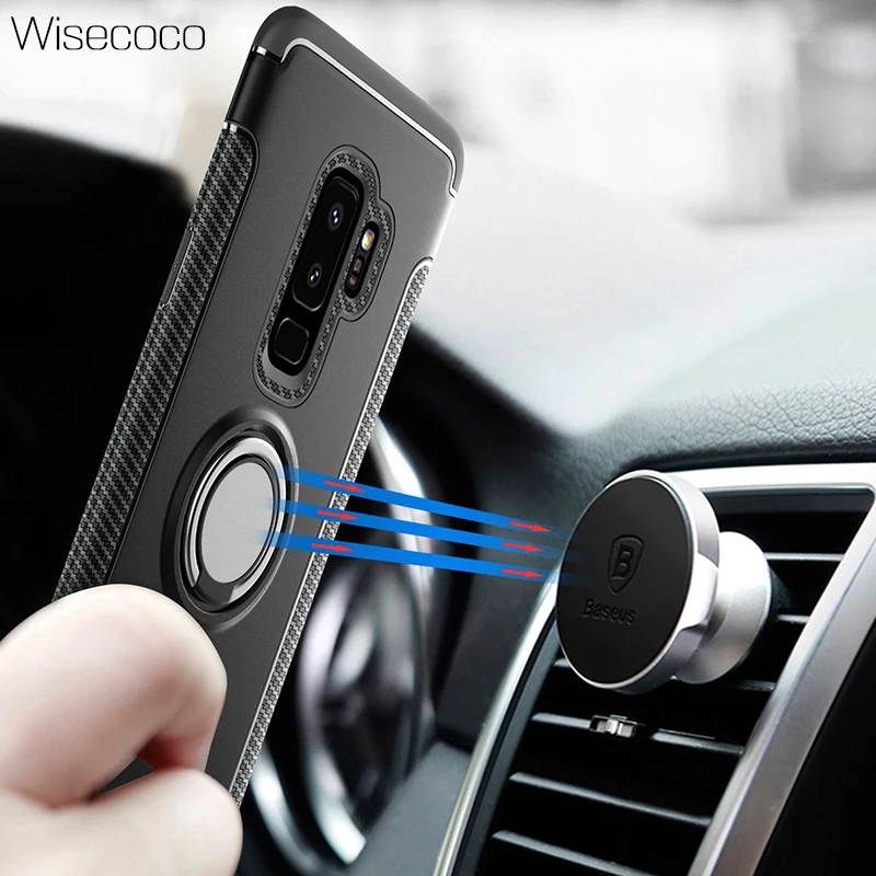 Luxury Ultra Magnetic Case For Samsung Galaxy S9 Plus Shockproof Bracket Ring Car Holder Stand Full Cover for galaxys9 s9 hoesje
Luxury Ultra Magnetic Case For Samsung Galaxy S9 Plus Shockproof Bracket Ring Car Holder Stand Full Cover for galaxys9 s9 hoesje