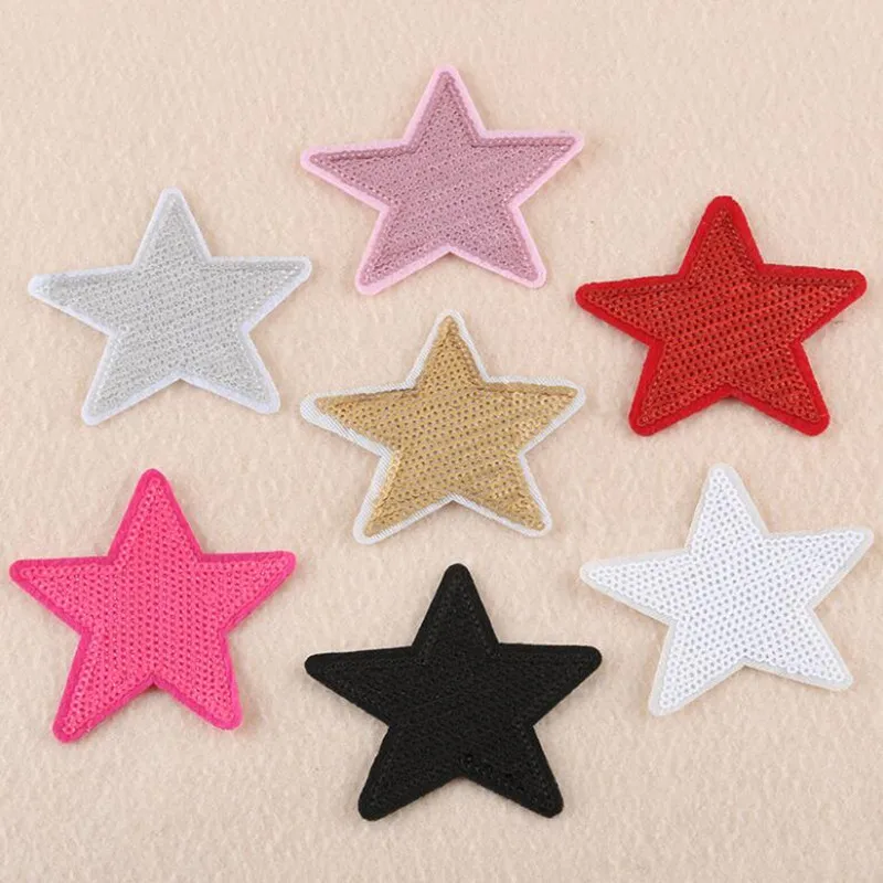 7 Colors Starts Sequins Parches Ropa Embroidered Iron On Patches For DIY Cloth Patch Fashion Design Motif Applique Badge
7 Colors Starts Sequins Parches Ropa Embroidered Iron On Patches For DIY Cloth Patch Fashion Design Motif Applique Badge