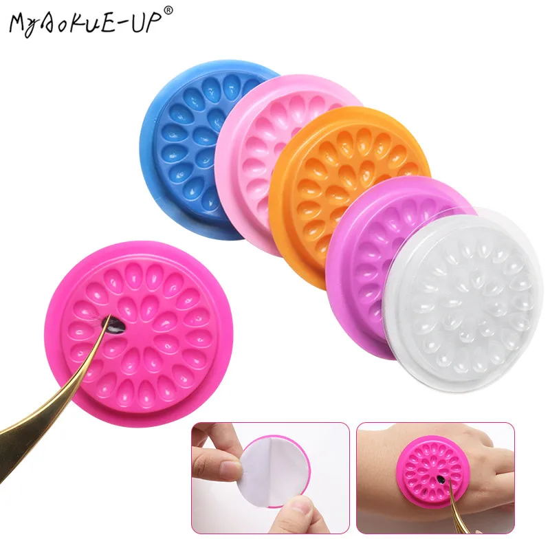 Disposable Eyelash Flower Glue Plastic Pads Stand Adhesive Pallet Lashes Holder Sticker For Eyelash Extension Makeup Tools
Disposable Eyelash Flower Glue Plastic Pads Stand Adhesive Pallet Lashes Holder Sticker For Eyelash Extension Makeup Tools