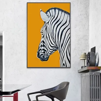 Abstract Zebra Animal Orange Backboard Canvas Painting Posters and Prints Pictures Wall Art for Living Room Home Decor
Abstract Zebra Animal Orange Backboard Canvas Painting Posters and Prints Pictures Wall Art for Living Room Home Decor