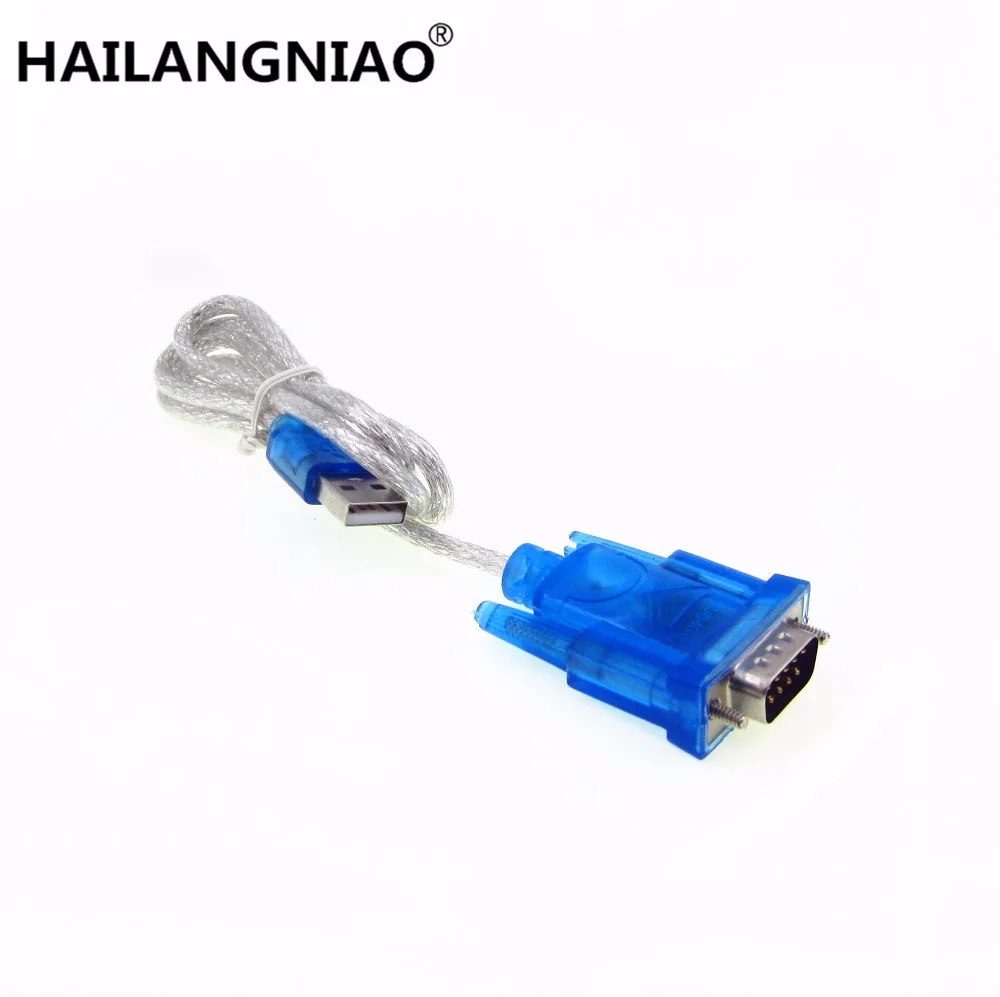 10pcs HL-340 New USB to RS232 COM Port Serial PDA 9 pin DB9 Cable Adapter support Windows7-64
10pcs HL-340 New USB to RS232 COM Port Serial PDA 9 pin DB9 Cable Adapter support Windows7-64
