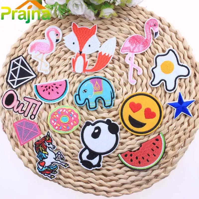 New Flamingo Eye Panda Patch Unicorn Donut Emoji Embroidered Iron On Cartoon Patches For Clothes Badges Kids Jacket Applique A
New Flamingo Eye Panda Patch Unicorn Donut Emoji Embroidered Iron On Cartoon Patches For Clothes Badges Kids Jacket Applique A