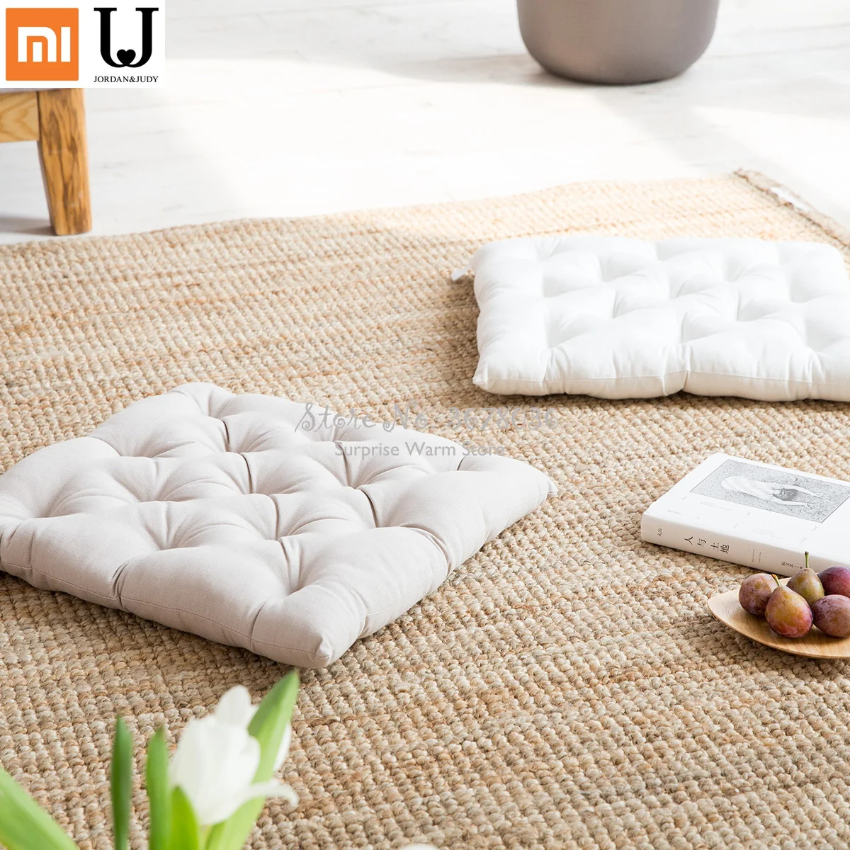 Smart Home Xiaomi Soft Comfortable Chair Cushions Solid Color Seat Square Floor Tatami Home Office Cotton Canvas
Smart Home Xiaomi Soft Comfortable Chair Cushions Solid Color Seat Square Floor Tatami Home Office Cotton Canvas