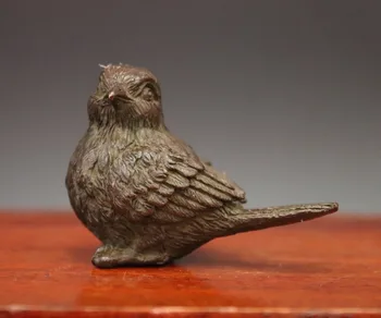 5 CM Chinese Pure red Copper Handwork Animal Bird Sparrow spadger birdie Statue
5 CM Chinese Pure red Copper Handwork Animal Bird Sparrow spadger birdie Statue