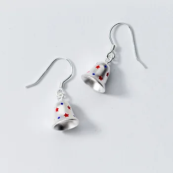 Good Jewelry Fashion Pure 925 Sterling Silver Cute Bell Drop Earrings Jewelry Pendientes Brincos
Good Jewelry Fashion Pure 925 Sterling Silver Cute Bell Drop Earrings Jewelry Pendientes Brincos