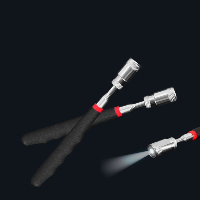 Magnetic Retractable Pickup With LED Light Strong Iron Bar Magnetic Suction Rod Suction Rod Telescopic Light 68cm
Magnetic Retractable Pickup With LED Light Strong Iron Bar Magnetic Suction Rod Suction Rod Telescopic Light 68cm