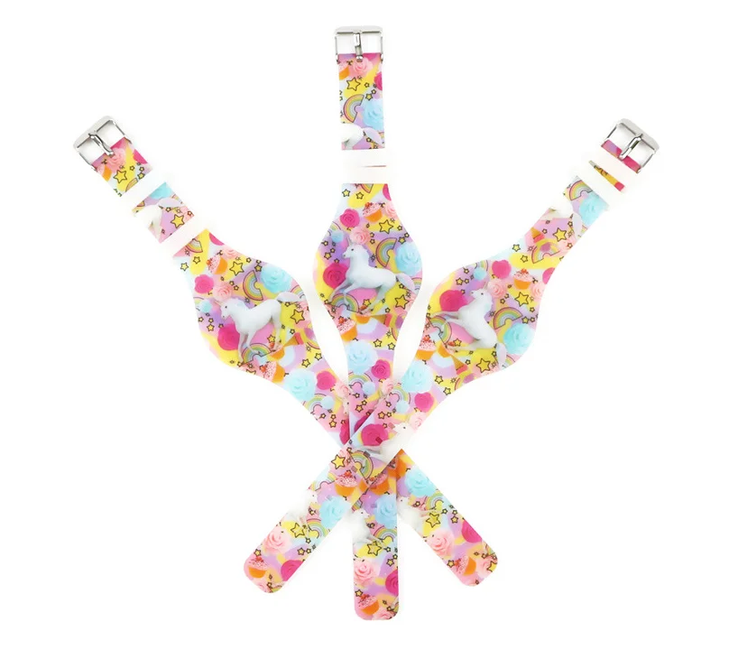 Kids Boys Girls Unicorn Printing Soft Rubber Fashion Digital Led Watches Wholesale Children Students Luminous Watches
Kids Boys Girls Unicorn Printing Soft Rubber Fashion Digital Led Watches Wholesale Children Students Luminous Watches