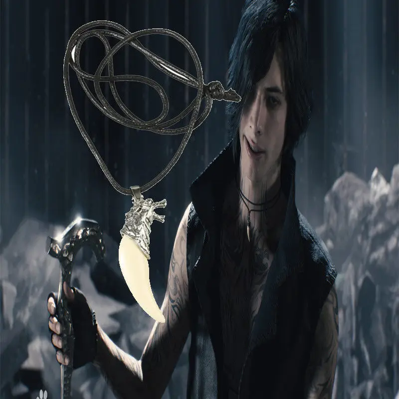 Popular Game Devil May Cry 5 V Cosplay Prop Dante Necklace Virgil Cosplay Accessories Halloween Necklace Free Shipping
Popular Game Devil May Cry 5 V Cosplay Prop Dante Necklace Virgil Cosplay Accessories Halloween Necklace Free Shipping