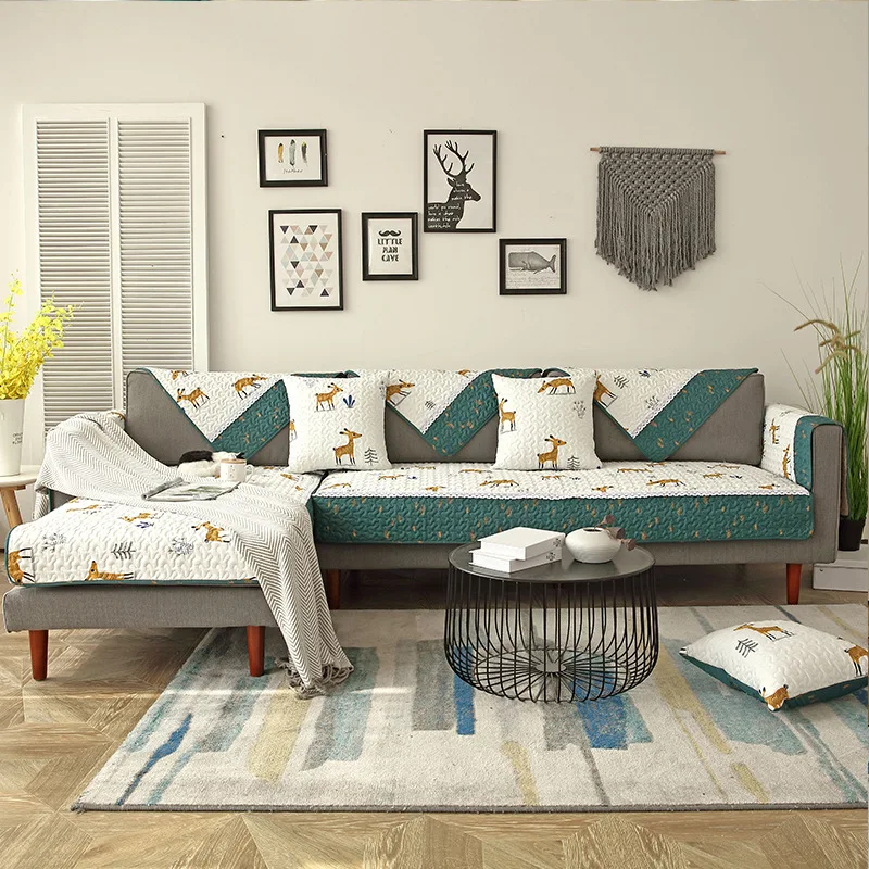 Cute Young Deer Lace Sofa Cover Cotton Slip-resistant Sofa Towel Chair Covers Mats Living/Drawing Room Decorative L-Shaped
Cute Young Deer Lace Sofa Cover Cotton Slip-resistant Sofa Towel Chair Covers Mats Living/Drawing Room Decorative L-Shaped