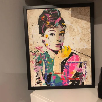 Frameless Wall Decor Pictures Painting By Numbers Hand Painted On Canvas Painting Audrey Hepburn Modern Abstract Oil Painting
Frameless Wall Decor Pictures Painting By Numbers Hand Painted On Canvas Painting Audrey Hepburn Modern Abstract Oil Painting